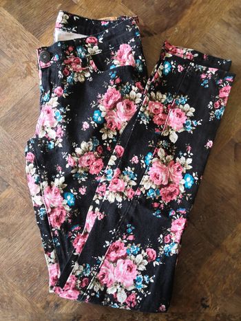 Pantalon fleuri