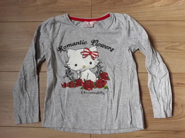 Tshirt à manches longues chat kitty