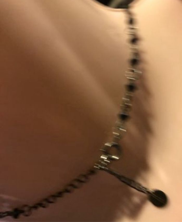 Collier perles et chaînettes - photo numéro 3