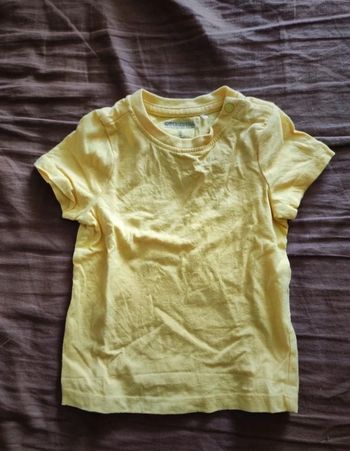 Tee shirt jaune