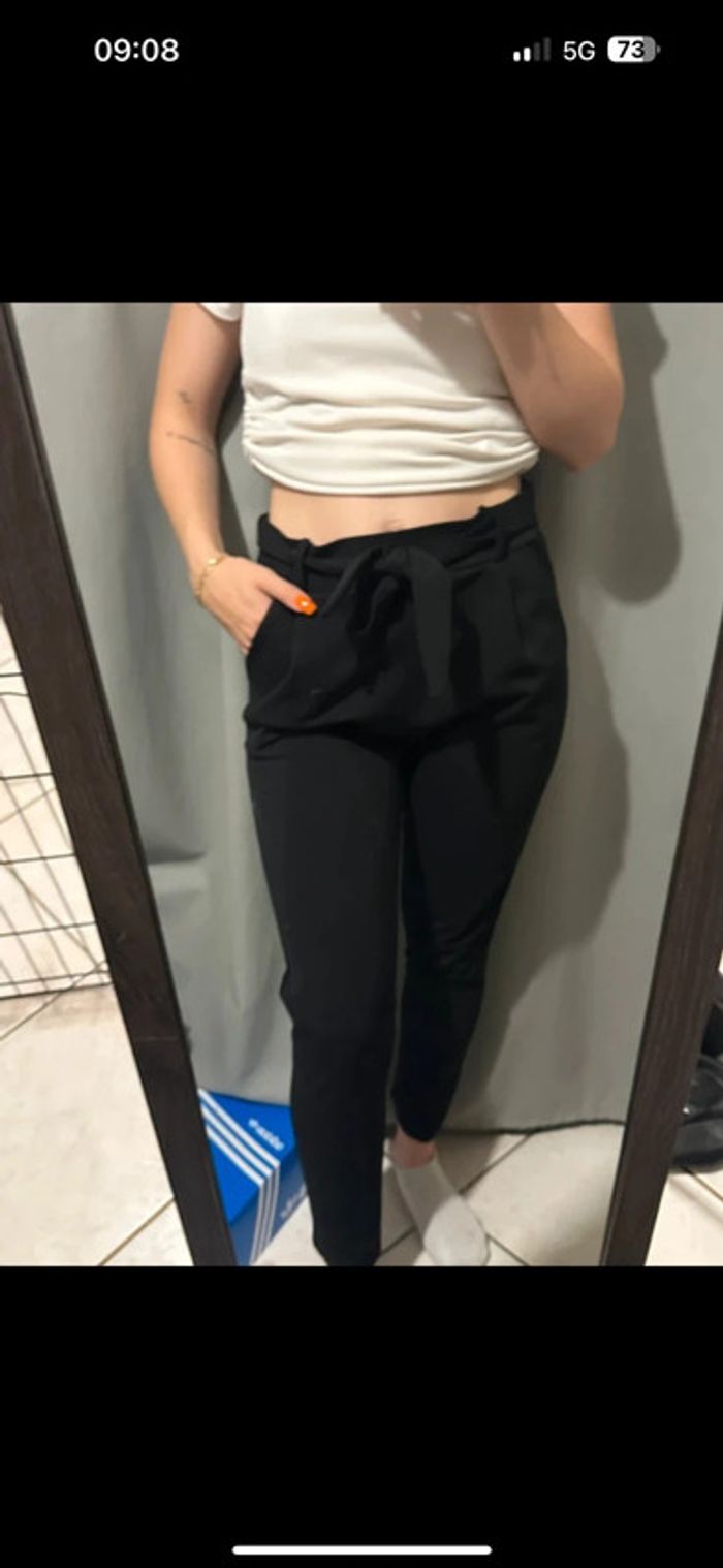 Pantalon noir s - photo numéro 2