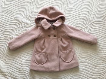 Manteau chaud fille rose C&A
