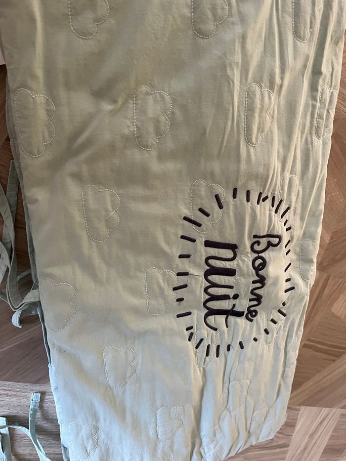 Tour de lit - vert sauge - photo numéro 4