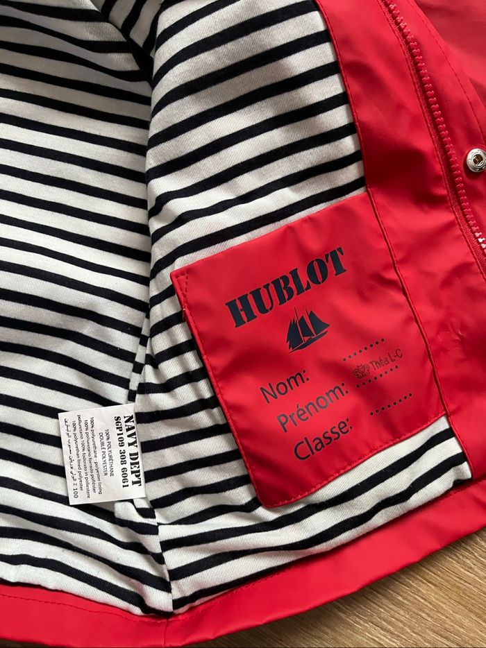 Parka imperméable 4ans Hublot - photo numéro 8