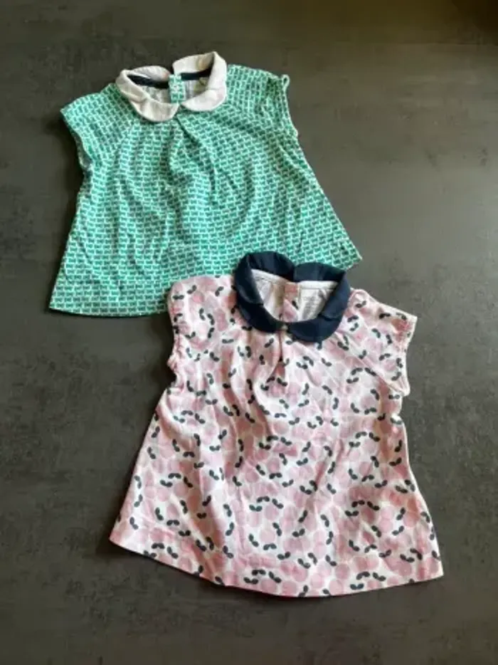 Lot 2 tee-shirts 6 mois