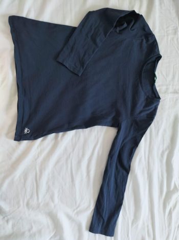 T-shirt marine - 6/7 ans