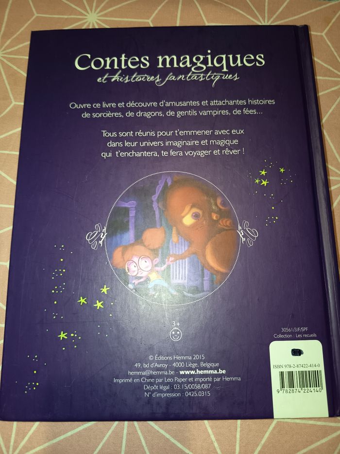 Gros livre enfant Contes magiques et histoires fantastiques, Éditions Hemma - photo numéro 5