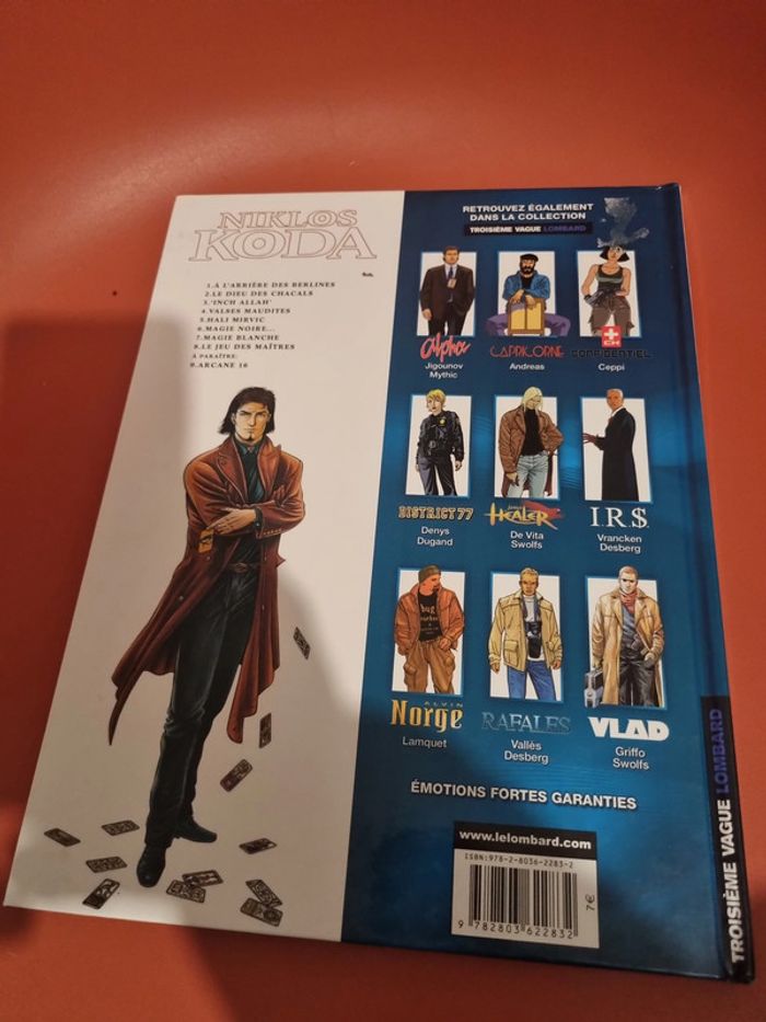 bd niklos Koda à l'arrière des berlines Troisième vague lombard Dufaux Grenson - photo numéro 3