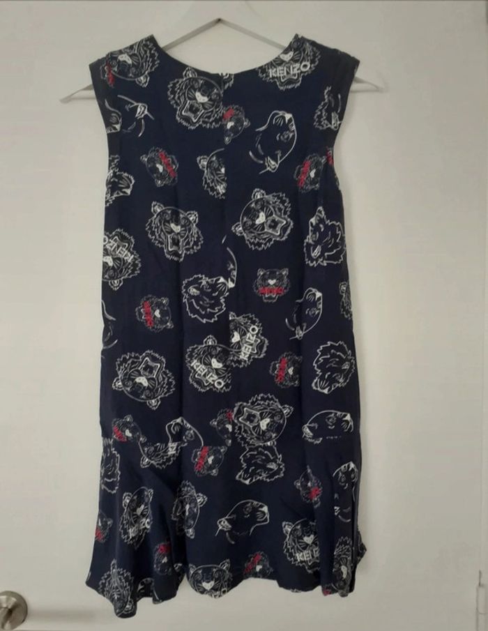 Robe 10 ans Kenzo Ton bleu - photo numéro 3