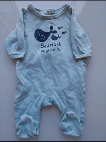 Grenouillere  1 mois