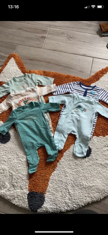 Lot de 5 pyjamas coton