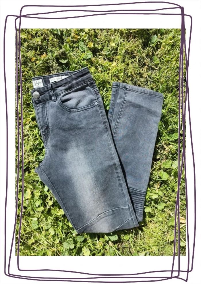 Jean gris slim ajustable IKKS