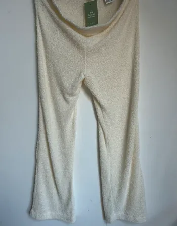Pantalon de pyjama crème femme taille xxl h&m neuf !