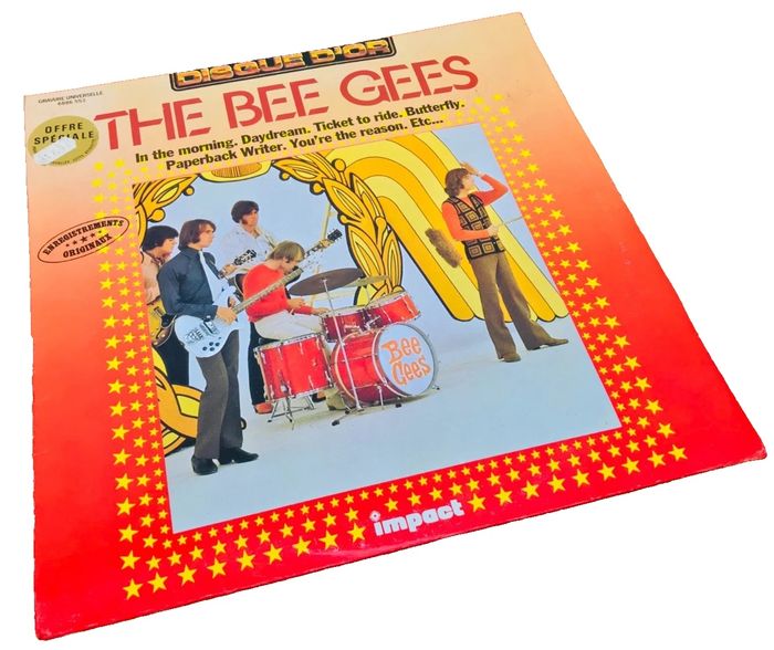 Vinyle 33 tours  The Bee Gees  In the morning   Impact 6886553