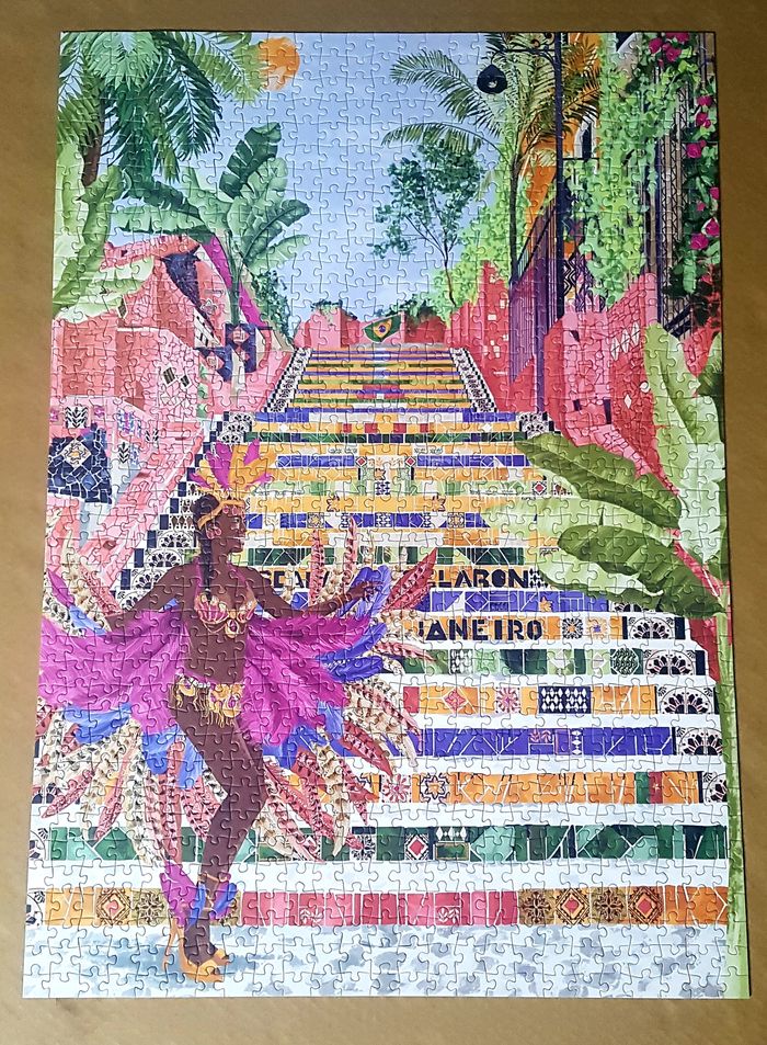 Puzzle Magnolia 1000 p " BRESIL" complet - photo numéro 2