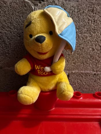 Doudou Winnie avec parasol