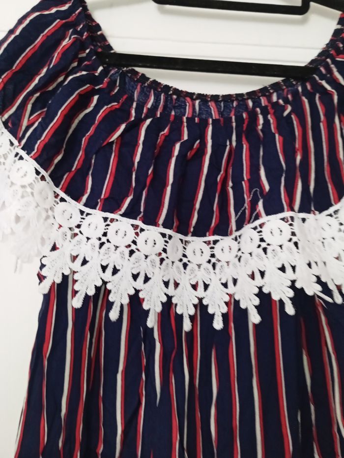 Robe col rond frou frou - photo numéro 2