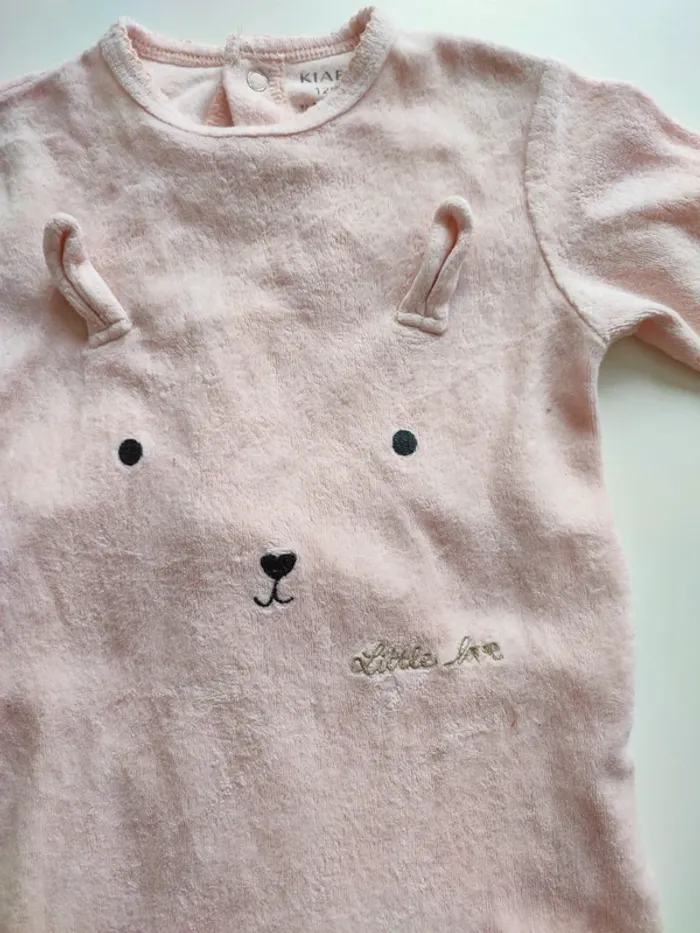 Pyjama velours 12 mois - photo numéro 2