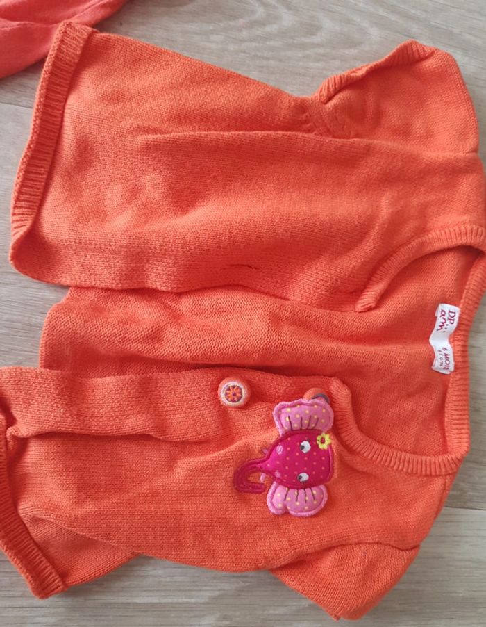 Lot été fille 6 mois marques diverses Dpam Sergent major Jaquadi Disney - photo numéro 15