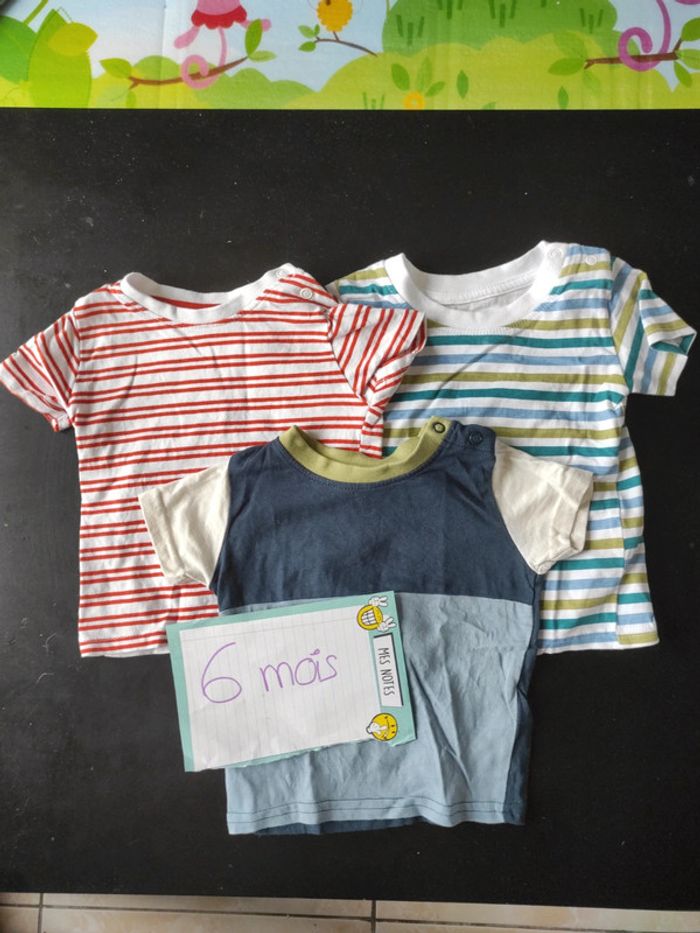 Lot de trois tee short