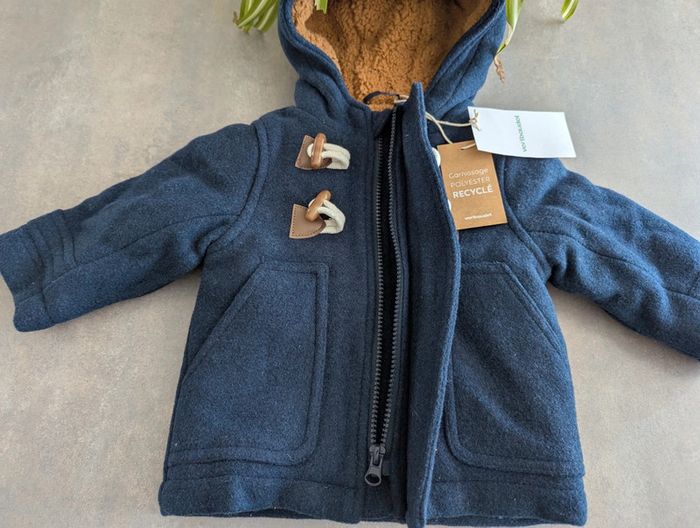 Manteau Verbaudet - 12 mois - Idéal pour hiver - Neuf avec étiquette - photo numéro 2