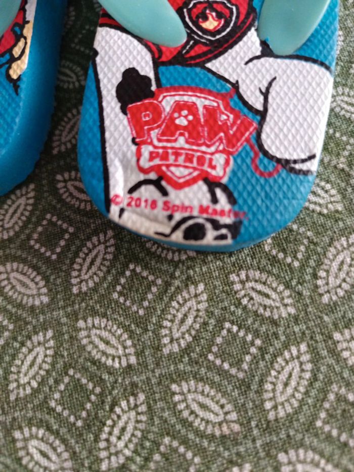 Paire de claquettes neuve Pat patrouille taille 23/24 - photo numéro 8