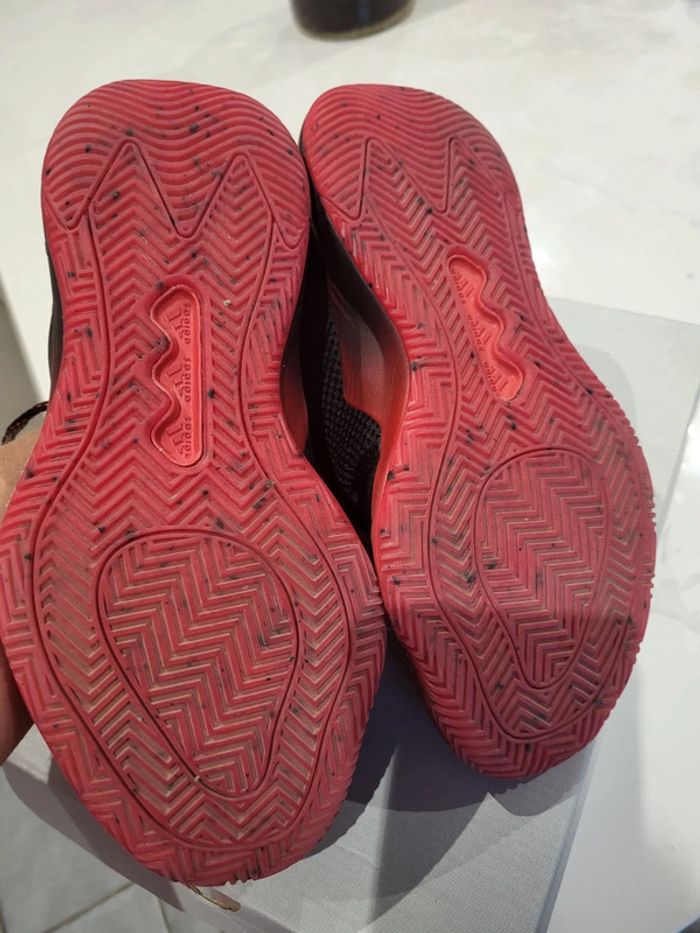 Chaussures pour basket-ball Adidas deep threat primblue - photo numéro 2