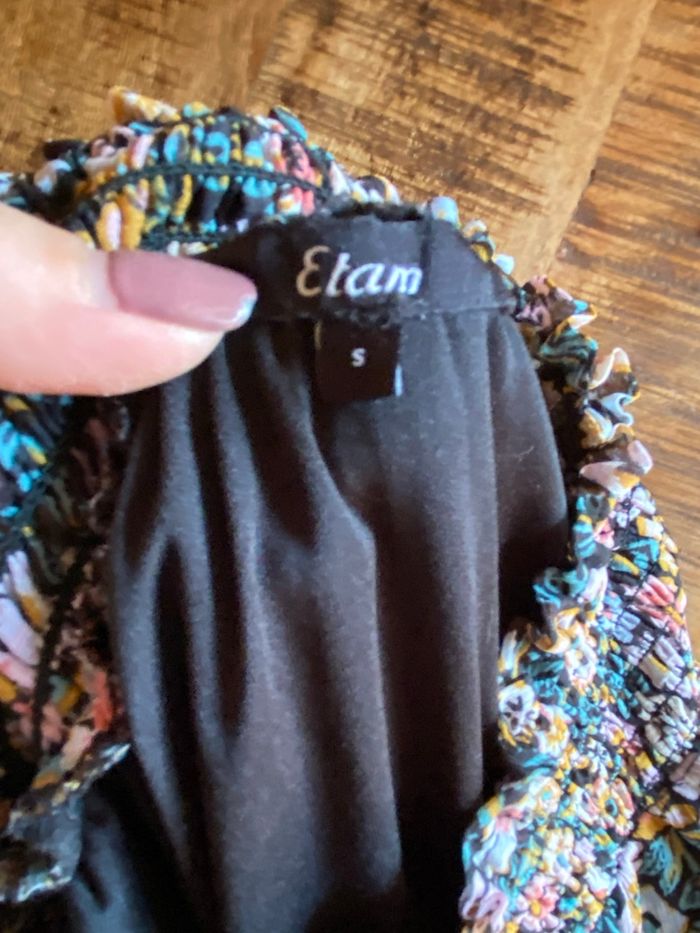 🌸 Jupe fleurie Etam – Taille S - photo numéro 5