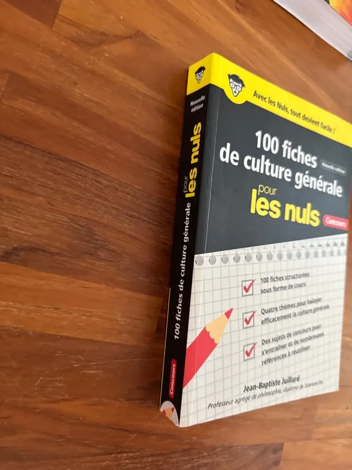 Livre 100 fiches de culture générale pour les nuls - photo numéro 2