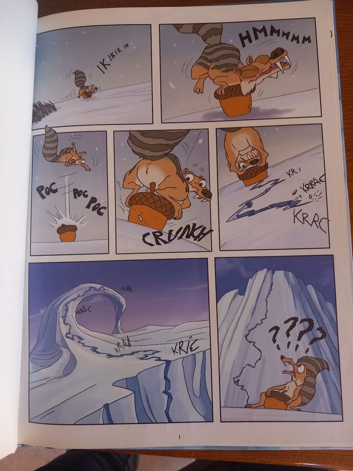 Bande dessinée l'âge de glace 1 - photo numéro 2