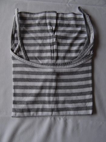 débardeur rayé 42-44