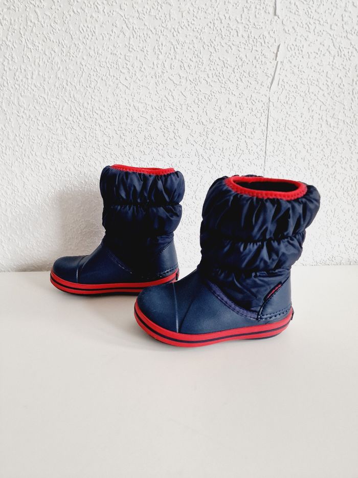 Crocs - Bottes chaudes de pluie et d'hiver, doublée de duvet - 24/25 - Neuves ! - photo numéro 4