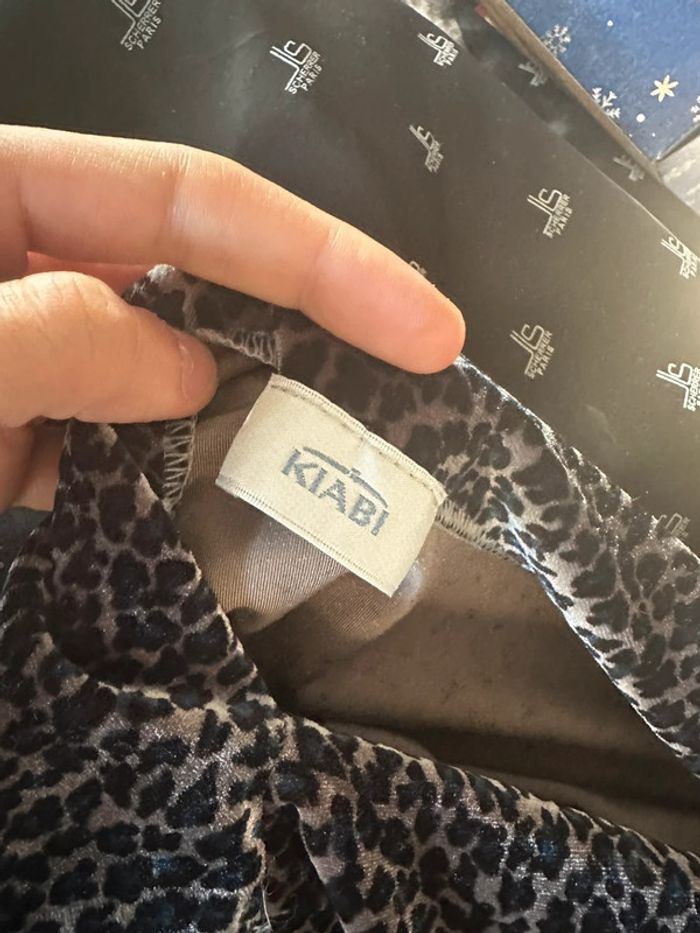 T-shirt col bateau motif panthère Taille XS 🐆 - photo numéro 11