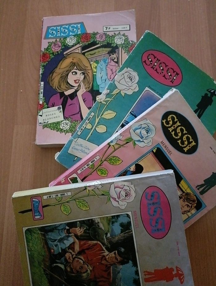 4 BD vintage Sissi années 80 - photo numéro 2