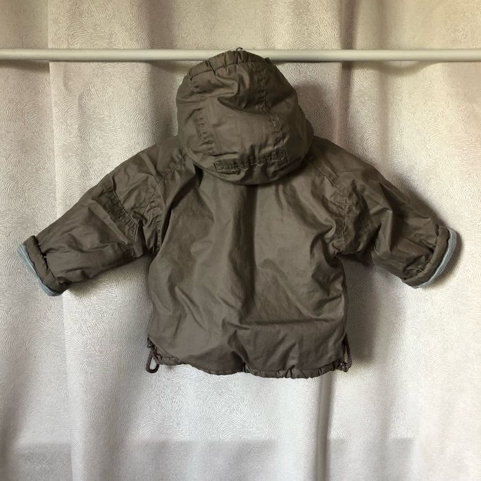 Manteau taupe ouatiné 18 mois Kiabi - photo numéro 4