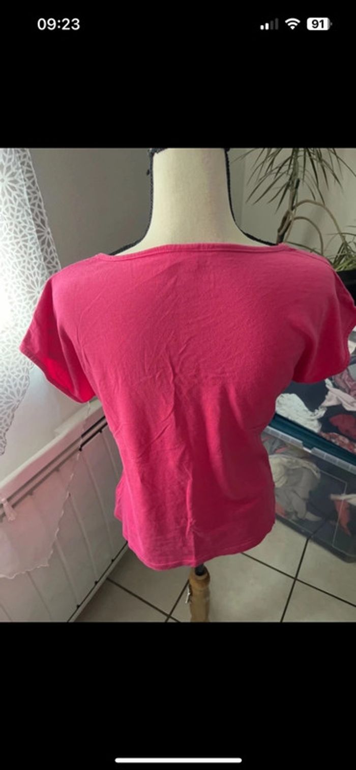T-shirt damart fleuri - photo numéro 2
