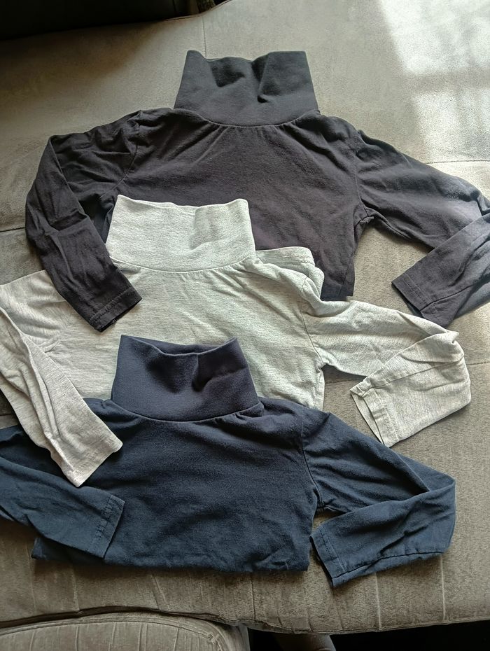 Lot sous-pull garçon 4/5 ans - photo numéro 2