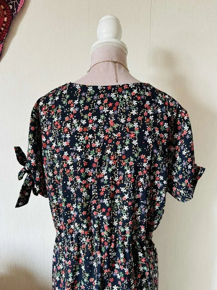 🌺🌿Jolie robe champêtre 38/40 motif liberty cottagecore bohemian floral dress🌸🌿 - photo numéro 16