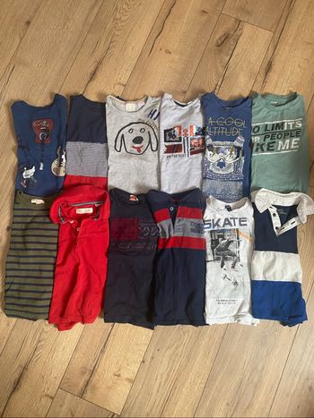 Lot 12 t shirt manches longues
