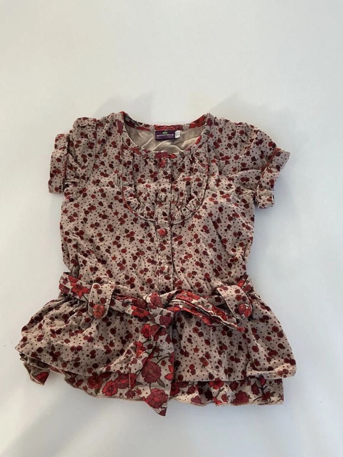 Robe velours 3mois Sergent Major