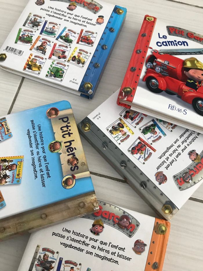 Livre p’tit garçon lot - photo numéro 2