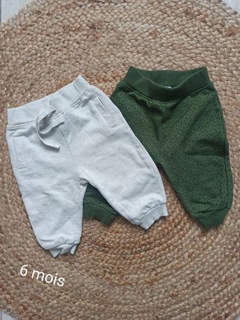 Lot jogging/pantalon tex 6 mois