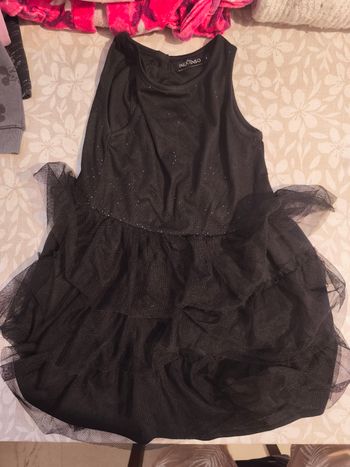 Robe noir à paillettes