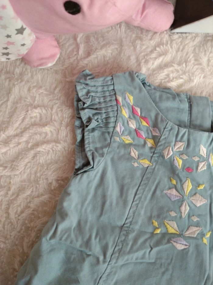 Robe doublée Fille 3 mois Obaïbi - photo numéro 3