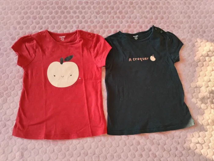 Lot de 2 tee-shirts Kiabi 3 ans - photo numéro 5