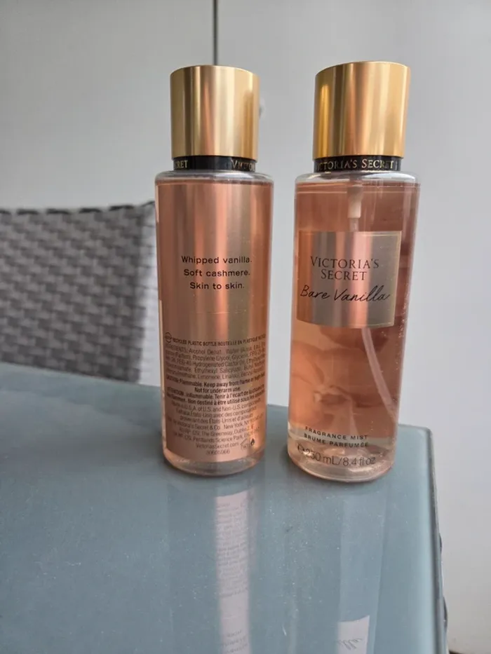 Victoria's Secret lot de 2 brumes Bare Vanilla - photo numéro 2