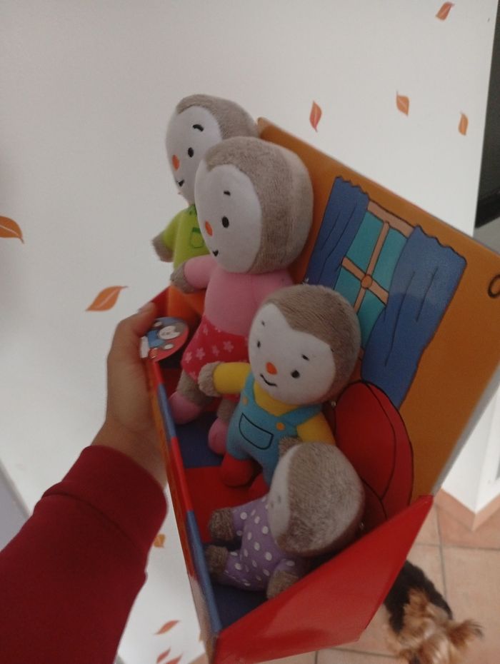 Lot peluches T'choupi sa fille Fanny - photo numéro 3