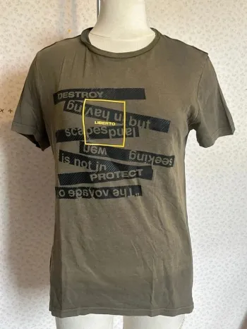 T shirt imprimer taille 40 marque liberto