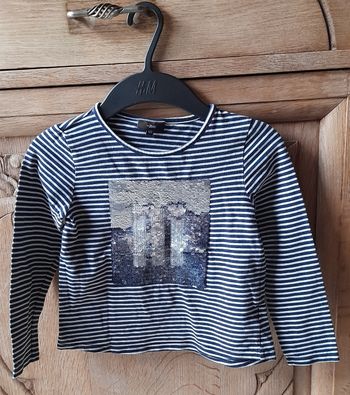 T-shirt longues manches fille 122 jbc