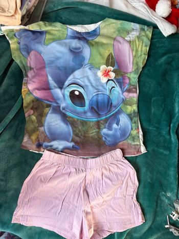 Pyjashort 5-6 ans stitch